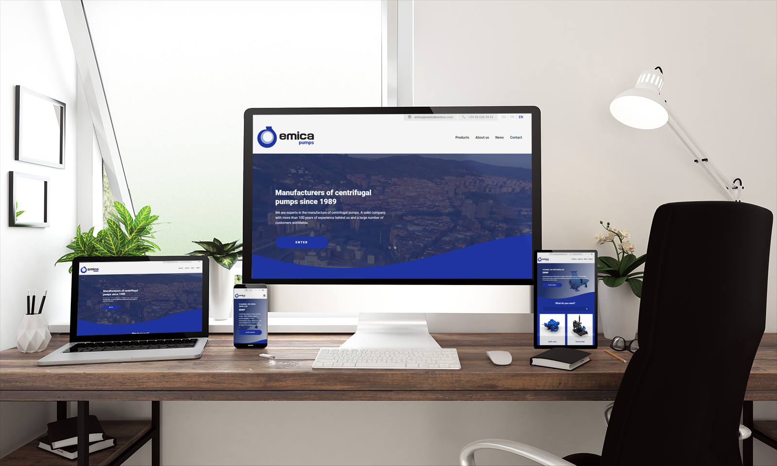 Emica launches a new website