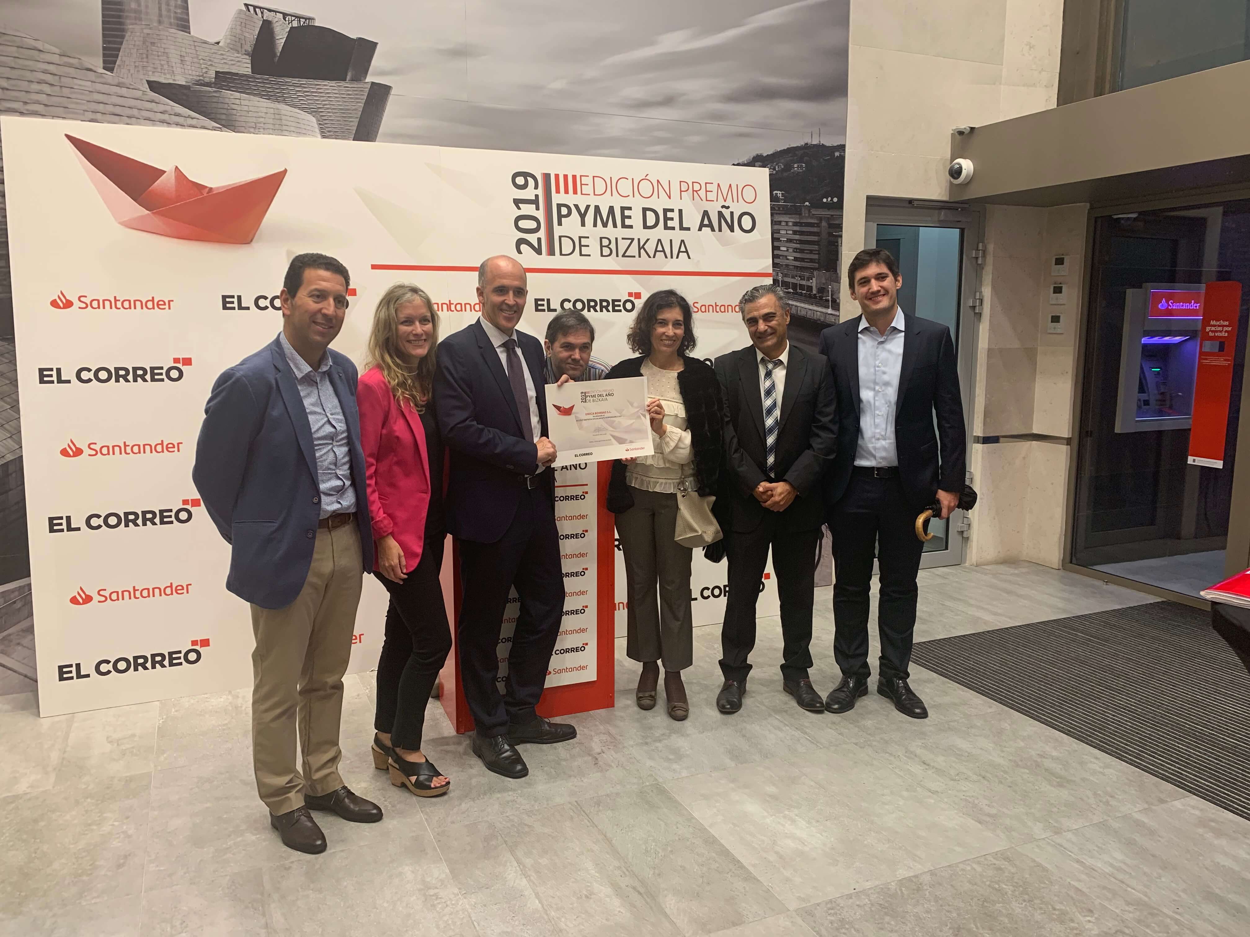 Emica - III EDICION DEL PREMIO PYME DEL AÑO BIZKAIA 2019