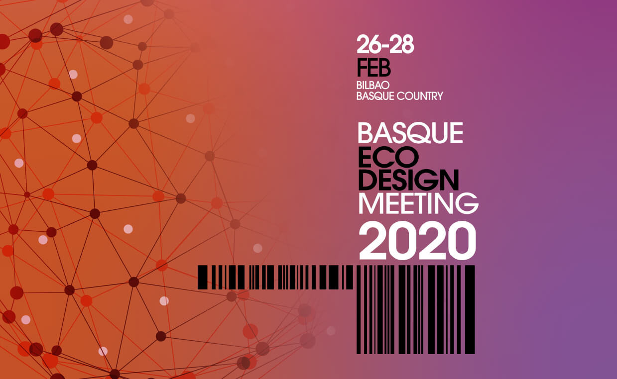 Logotipo de Basque Ecodesign Metting 2020, del 26 al 28 de febrero en Bilbao.