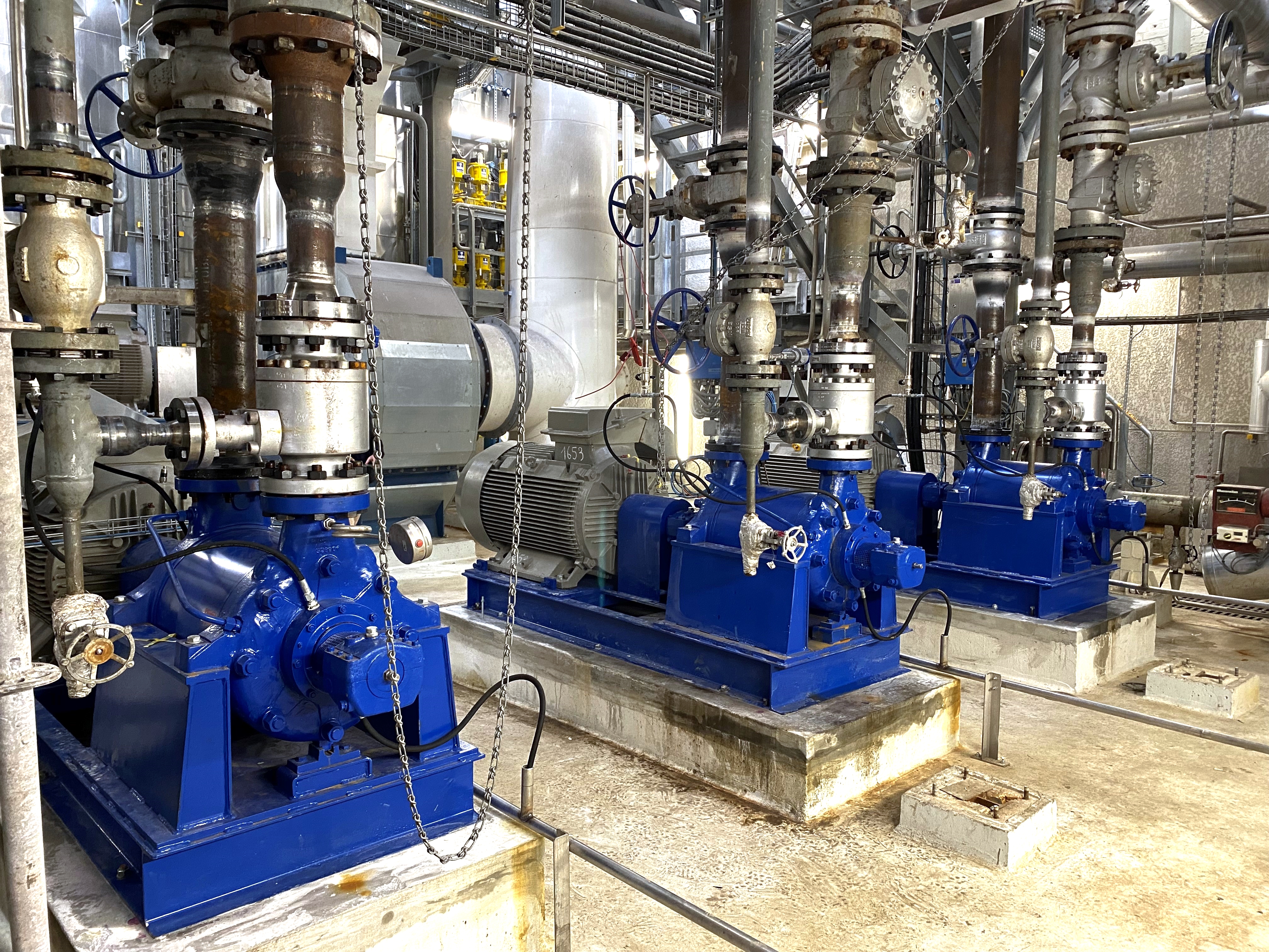 HIGH PRESSURE PUMPS FOR THE SUGAR PRODUCER GROUP CRISTAL UNION 