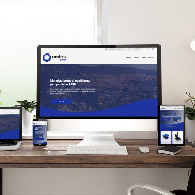 Emica launches a new website