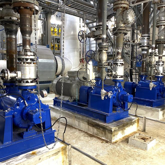 HIGH PRESSURE PUMPS FOR THE SUGAR PRODUCER GROUP CRISTAL UNION 