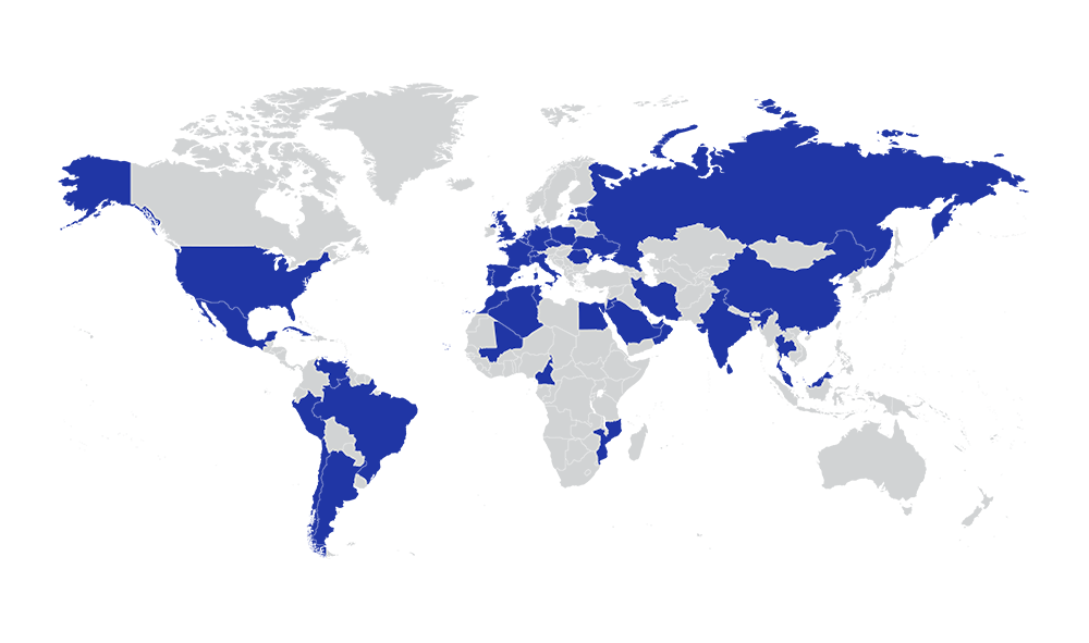 mapa del mundo